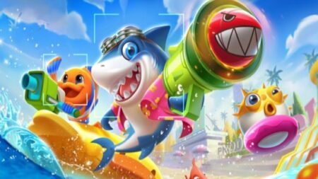 Giao diện vô cùng bắt mắt của Bắn cá